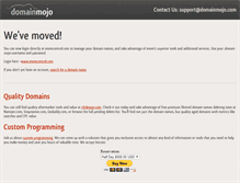 Tablet Screenshot of domainmojo.com
